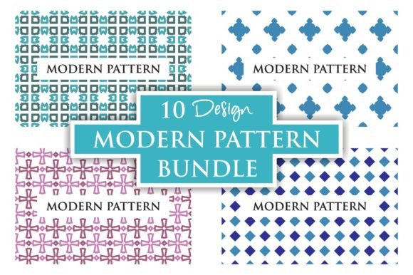 Download Modern Pattern Bundle #10 - Modern pattern Collection