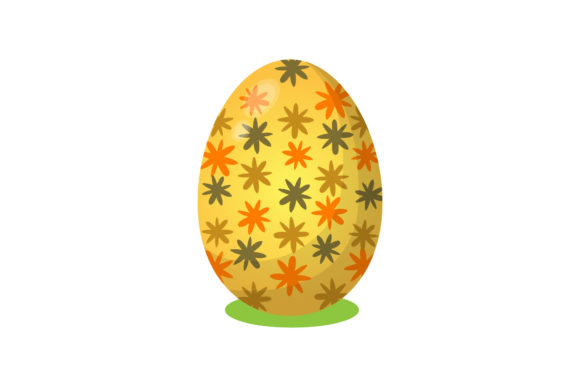 Download Easter Egg Foliages Pattern - Foliages Collection
